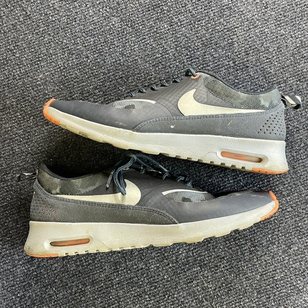 Nike Air Max Thea Shoes Womens Size 9 Camo Black Gray Running Sneakers 599408-00